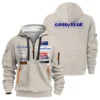 1970 Jack Brabham Race Suit Hoodie Half Zipper BLVAJB070725A01HDF