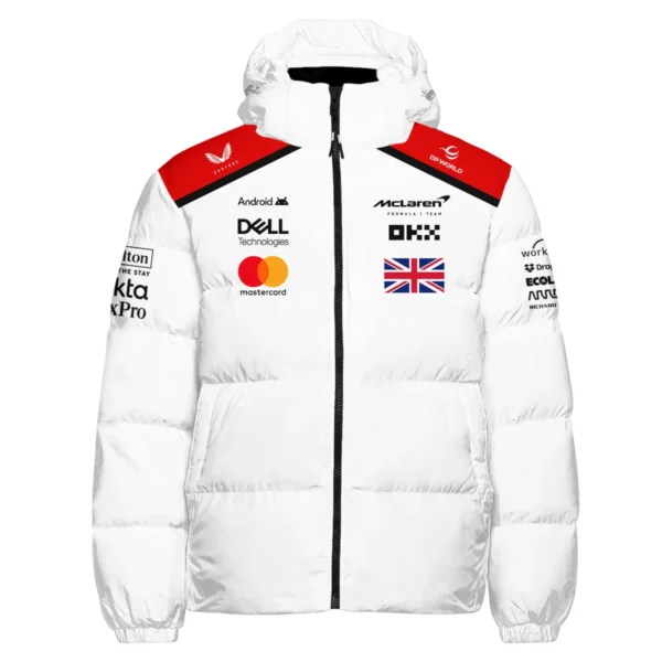 2025 James Hunt McLaren F1 Down & Puffer Jackets For Fans BL2725A1HCJ - Image 2