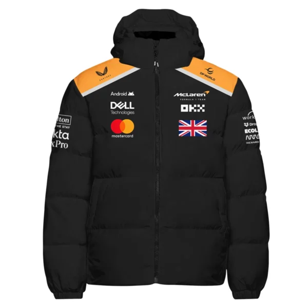 2025 James Hunt McLaren F1 Down & Puffer Jackets For Fans BL2725A2HCJ - Image 2