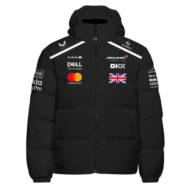 2025 James Hunt McLaren F1 Down & Puffer Jackets For Fans BL2725A3HCJ - Image 2