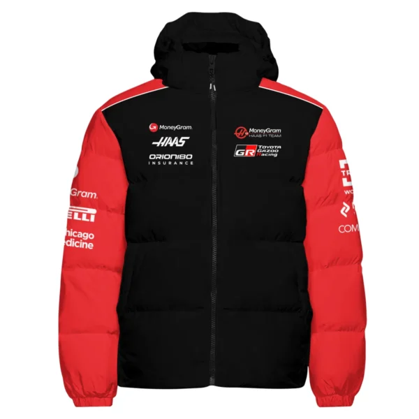 2025 Haas F1 Team Suit Down & Puffer Jackets BLVA150725A01HAASHCJ - Image 2