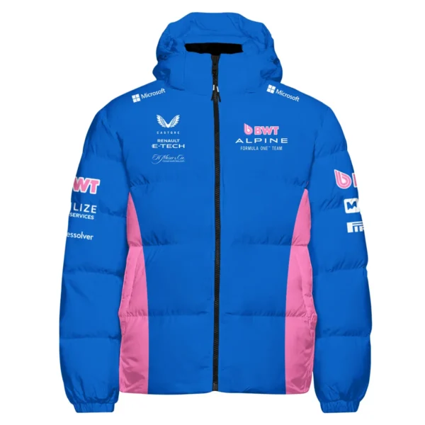 2025 Alpine F1 Race Suit Down & Puffer Jackets BLVA150725A03ALPHCJ - Image 2