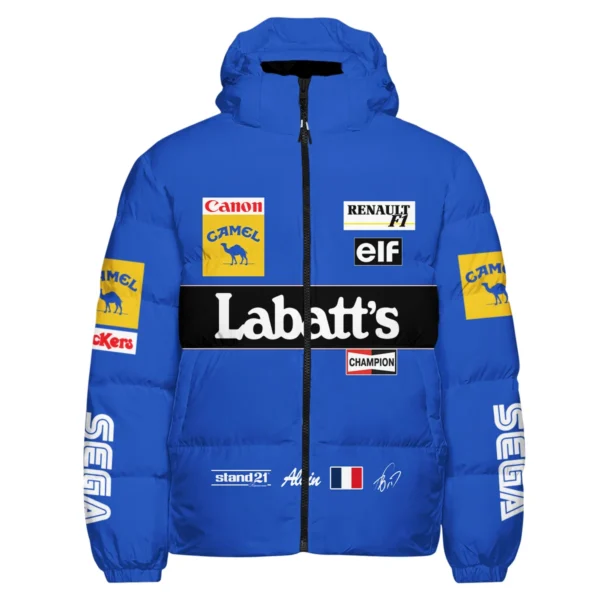 1993 Alain Prost Racing Suit Williams Renault F1 Team Down & Puffer Jackets BLVAAP070725A03HCJ - Image 2