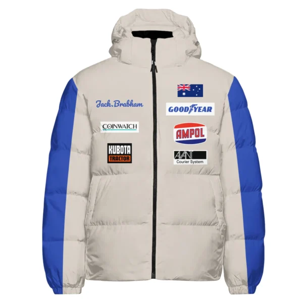 1970 Jack Brabham Race Suit Down & Puffer Jackets BLVAJB070725A01HCJ - Image 2