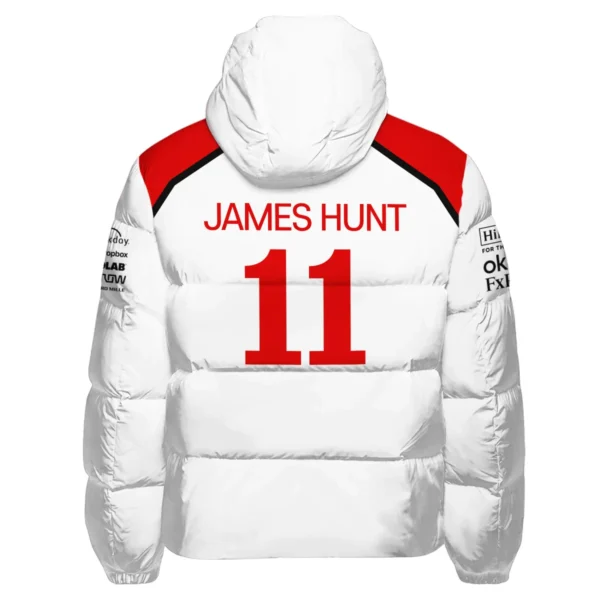 2025 James Hunt McLaren F1 Down & Puffer Jackets For Fans BL2725A1HCJ - Image 3