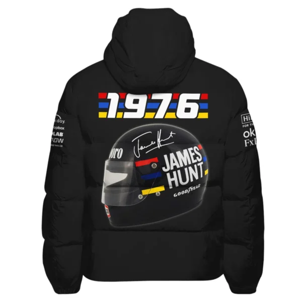 2025 James Hunt McLaren F1 Down & Puffer Jackets For Fans BL2725A3HCJ - Image 3