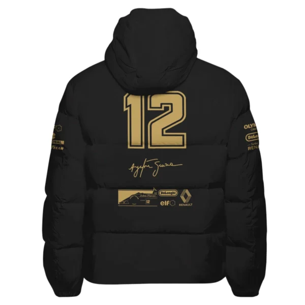 1985 Ayrton Senna John Player Special - Lotus Renault Down & Puffer Jackets BL3725A1HCJ - Image 3