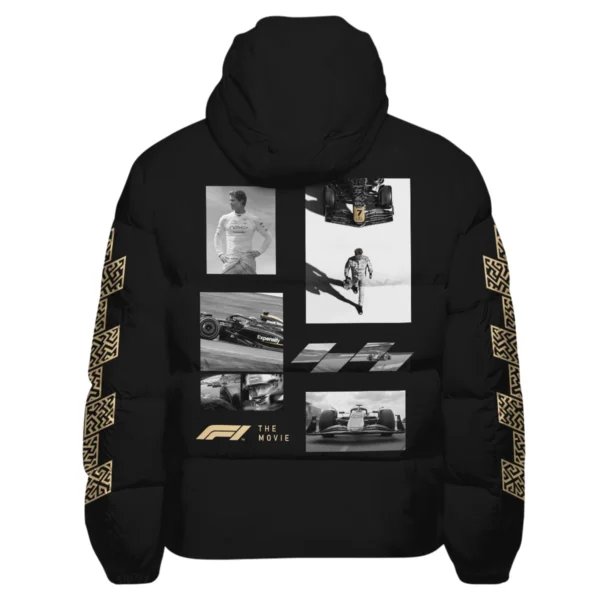 F1 The Movie Photo Collage Exclusive Down & Puffer Jackets BLF116625A6HCJ - Image 3