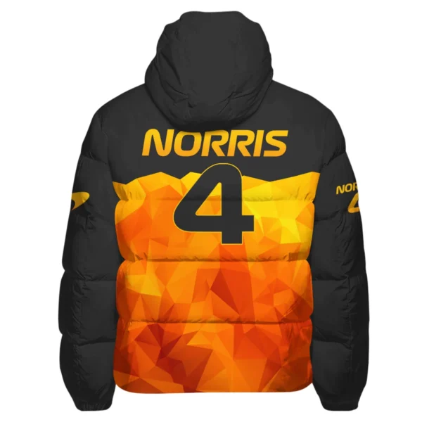 Lando Norris McLaren F1 Limited Edition Down & Puffer Jackets BLNR13725A1HCJ - Image 3
