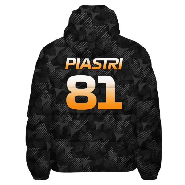 Oscar Piastri McLaren F1 Limited Edition Down & Puffer Jackets BLOP13725A2HCJ - Image 3