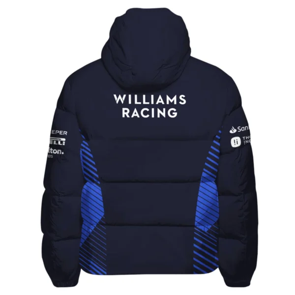2025 Williams F1 Team Suit Down & Puffer Jackets BLVA080725A01WILHCJ - Image 3