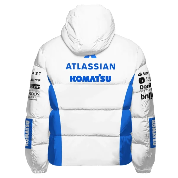 2025 Williams F1 Race Suit Down & Puffer Jackets BLVA100725A03WILHCJ - Image 3
