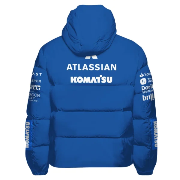 2025 Williams F1 Race Suit Down & Puffer Jackets BLVA100725A04WILHCJ - Image 3