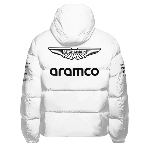 2025 Aston Martin F1 Race Suit Down & Puffer Jackets BLVA120725A03AMHCJ - Image 3