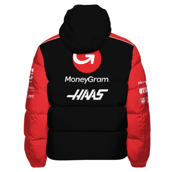 2025 Haas F1 Team Suit Down & Puffer Jackets BLVA150725A01HAASHCJ - Image 3