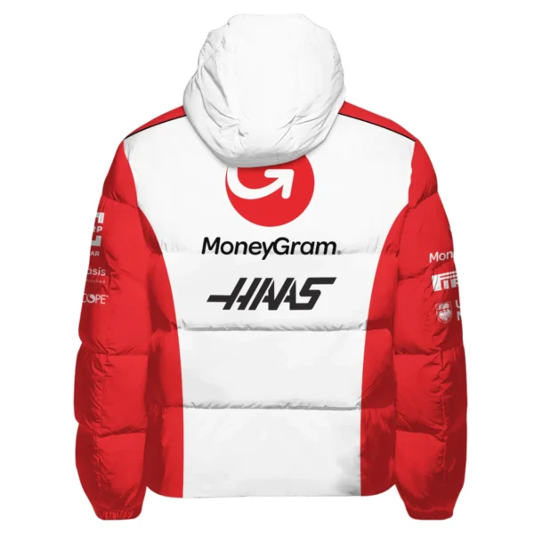2025 Haas F1 Team Suit Down & Puffer Jackets BLVA150725A02HAASHCJ - Image 3