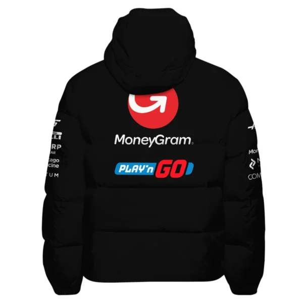2025 Haas F1 Race Suit Down & Puffer Jackets BLVA150725A03HAASHCJ - Image 3