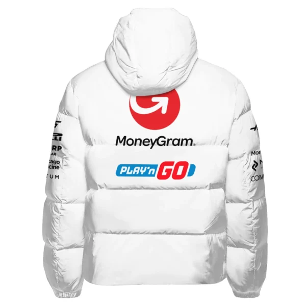2025 Haas F1 Race Suit Down & Puffer Jackets BLVA150725HAAS04HCJ - Image 3