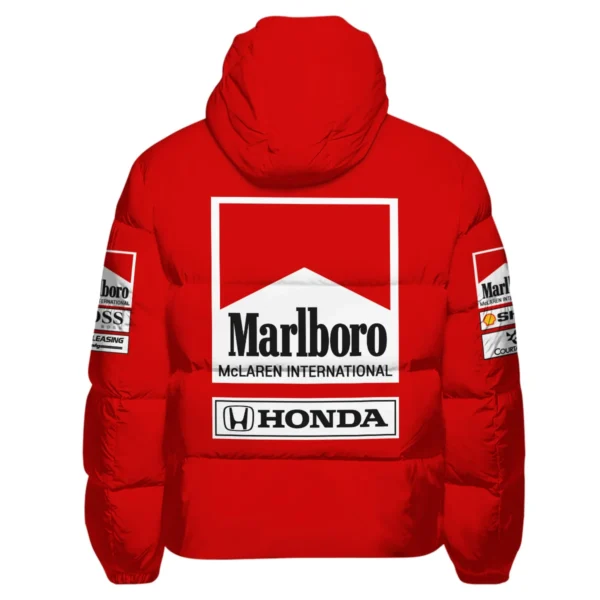 1989 Alain Prost Racing Costume Ferrari F1 Team Down & Puffer Jackets BLVAAP070725A01HCJ - Image 3