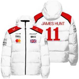 2025 James Hunt McLaren F1 Down & Puffer Jackets For Fans BL2725A1HCJ