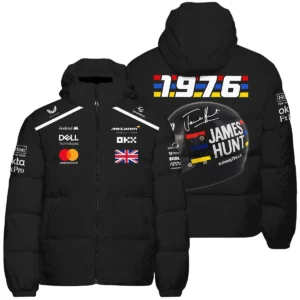 2025 James Hunt McLaren F1 Down & Puffer Jackets For Fans BL2725A3HCJ