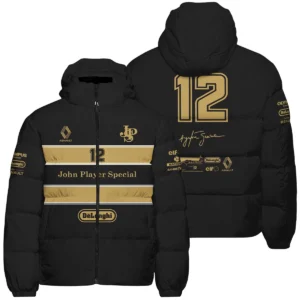 1985 Ayrton Senna John Player Special - Lotus Renault Down & Puffer Jackets BL3725A1HCJ