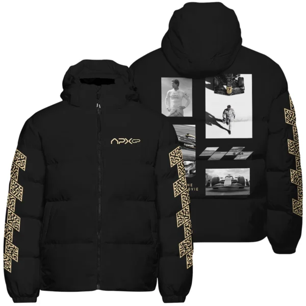 F1 The Movie Photo Collage Exclusive Down & Puffer Jackets BLF116625A6HCJ