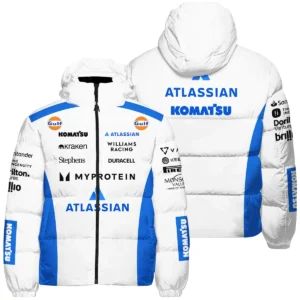 2025 Williams F1 Race Suit Down & Puffer Jackets BLVA100725A03WILHCJ