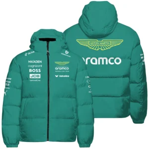 2025 Aston Martin F1 Team Suit Down & Puffer Jackets BLVA120725A01AMHCJ