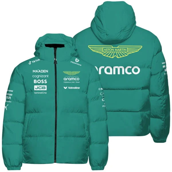 2025 Aston Martin F1 Team Suit Down & Puffer Jackets BLVA120725A01AMHCJ