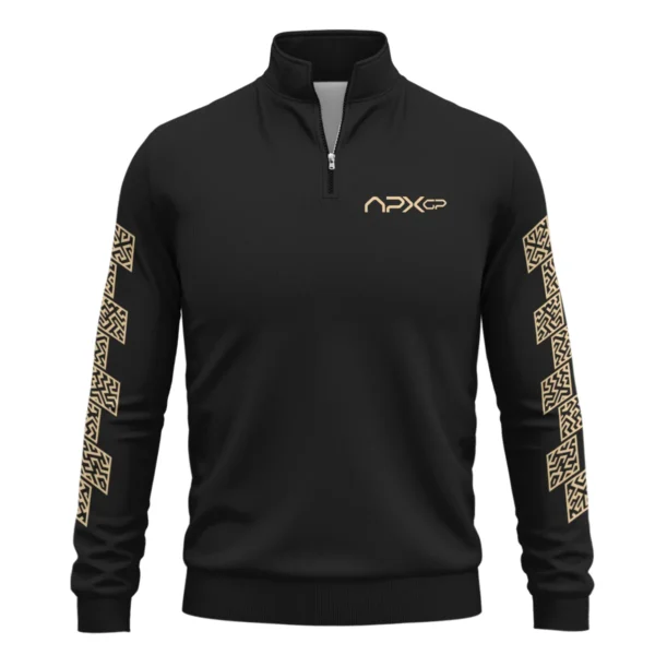 F1 The Movie Photo Collage Exclusive Quarter-Zip Sweatshirt BLF116625A6QZS - Image 2