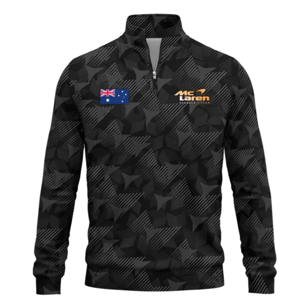 Oscar Piastri McLaren F1 Limited Edition Quarter-Zip Sweatshirt BLOP13725A2QZS - Image 2