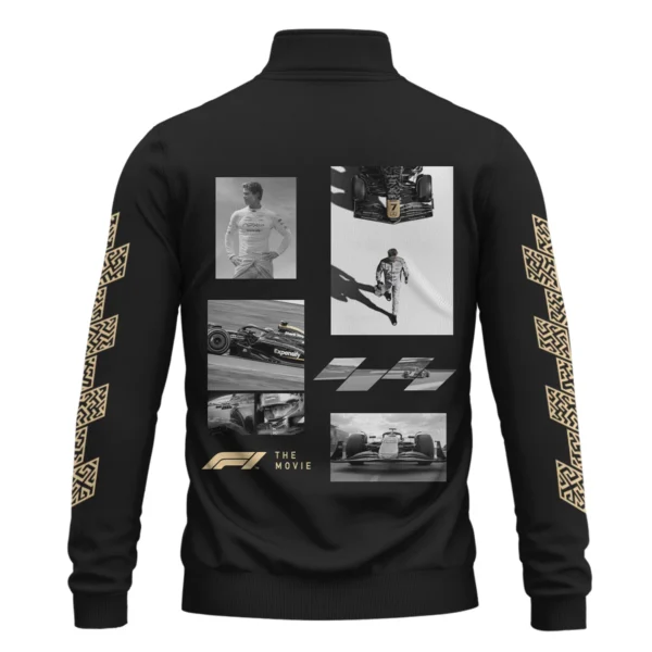F1 The Movie Photo Collage Exclusive Quarter-Zip Sweatshirt BLF116625A6QZS - Image 3