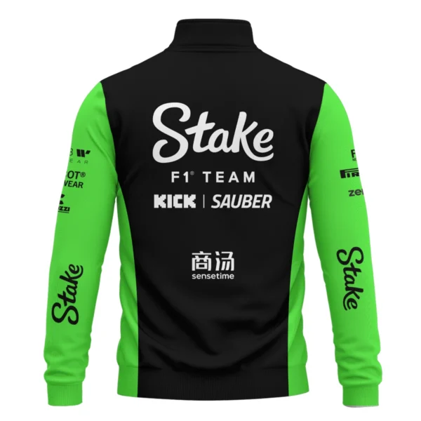 2025 Kick Sauber F1 Race Suit Quarter-Zip Sweatshirt BLVA100725A03KSQZS - Image 3