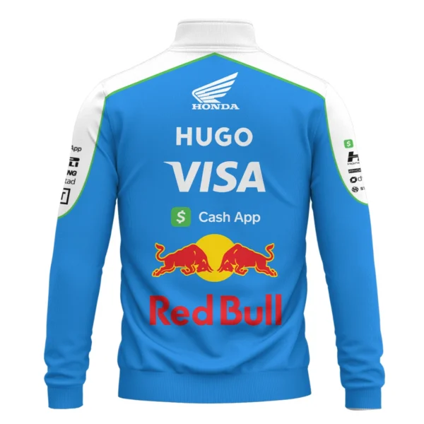 2025 Racing Bulls F1 Race Suit Quarter-Zip Sweatshirt BLVA110725A04RCBQZS - Image 3