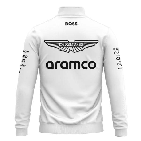 2025 Aston Martin F1 Team Suit Quarter-Zip Sweatshirt BLVA120725A06AMQZS - Image 3