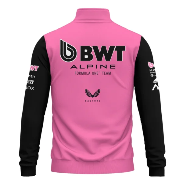 2025 Alpine F1 Team Suit Quarter-Zip Sweatshirt BLVA150725A04ALPQZS - Image 3