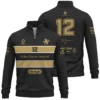 1985 Ayrton Senna John Player Special - Lotus Renault Quarter-Zip Sweatshirt BL3725A1QZS