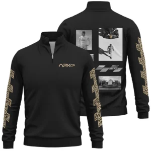 F1 The Movie Photo Collage Exclusive Quarter-Zip Sweatshirt BLF116625A6QZS