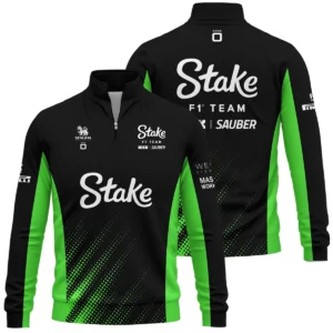 2025 Kick Sauber F1 Team Suit Quarter-Zip Sweatshirt BLVA100725A01KSQZS