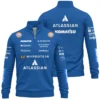 2025 Williams F1 Race Suit Quarter-Zip Sweatshirt BLVA100725A04WILQZS
