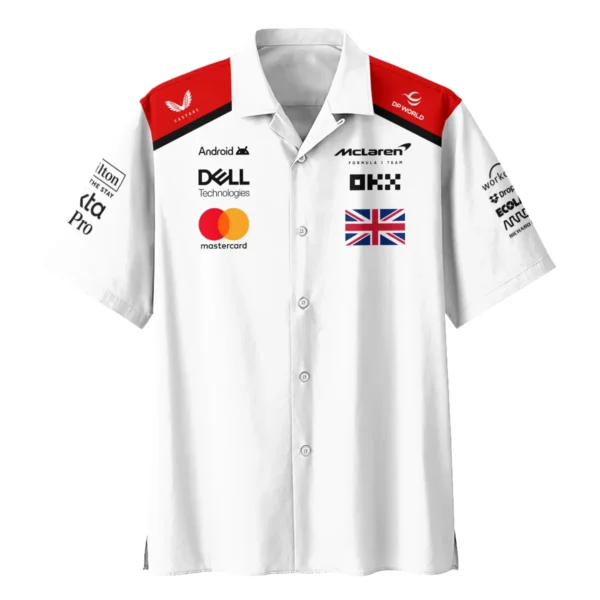2025 James Hunt McLaren F1 Hawaiian Shirt For Fans BL2725A1HW - Image 2