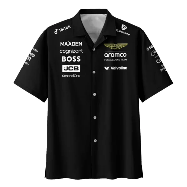 2025 Aston Martin F1 Team Suit Hawaiian Shirt BLVA120725A02AMHW - Image 2