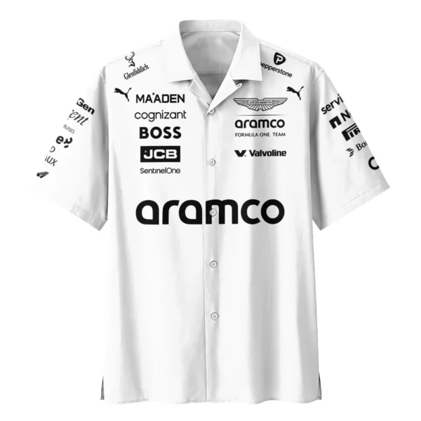 2025 Aston Martin F1 Team Suit Hawaiian Shirt BLVA120725A06AMHW - Image 2