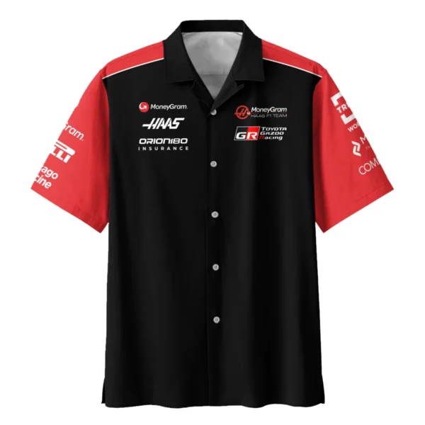 2025 Haas F1 Team Suit Hawaiian Shirt BLVA150725A01HAASHW - Image 2