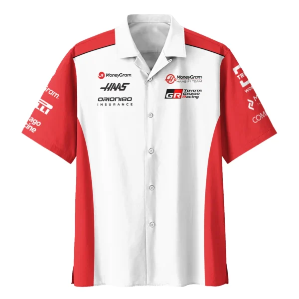 2025 Haas F1 Team Suit Hawaiian Shirt BLVA150725A02HAASHW - Image 2