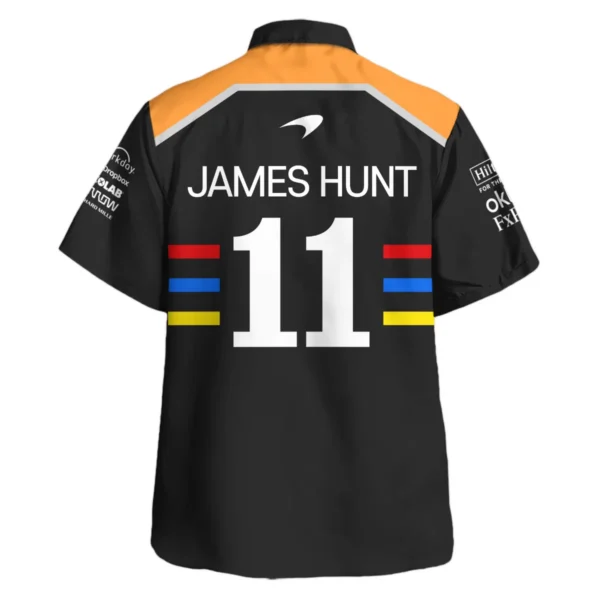 2025 James Hunt McLaren F1 Hawaiian Shirt For Fans BL2725A2HW - Image 3