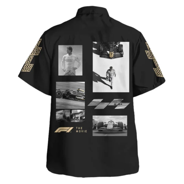 F1 The Movie Photo Collage Exclusive Hawaiian Shirt BLF116625A6HW - Image 3
