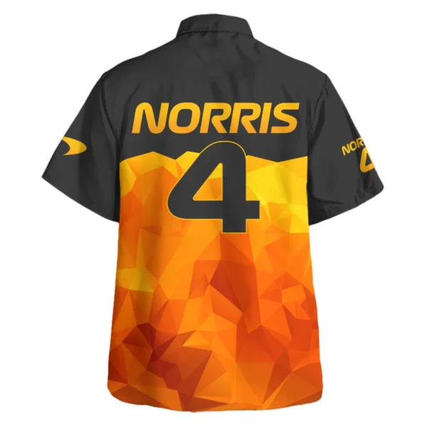 Lando Norris McLaren F1 Limited Edition Hawaiian Shirt BLNR13725A1HW - Image 3