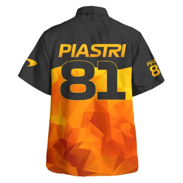 Oscar Piastri McLaren F1 Limited Edition Hawaiian Shirt BLOP13725A1HW - Image 3